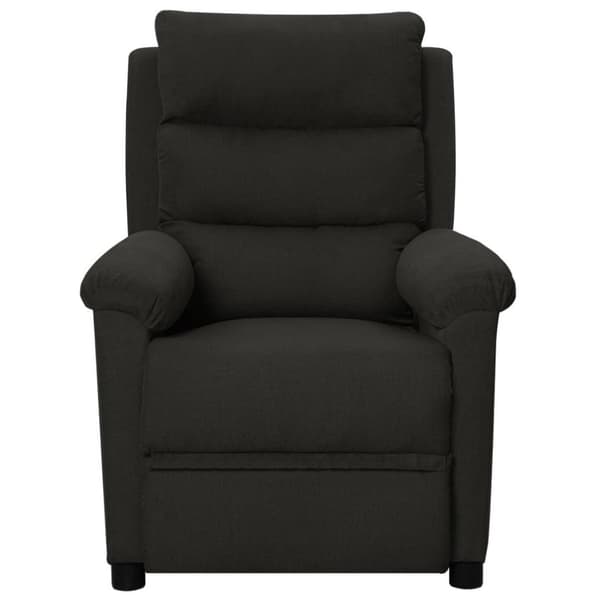 vidaXL Reclinerfåtölj svart tyg