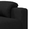 Miniatyrbild 7 av 9: vidaXL Reclinerfåtölj svart tyg