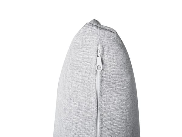 Hörnsoffa Höger Ljusgrå Tyg Polyester 4-sits Extra Ryggstödskuddar Modern Design
