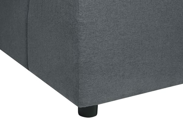 Hjørnesofa Grafittgrå Stoff 4-seter Høyrevendt Ryggputer Moderne design Stue Innredning