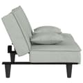 Miniatyrbillede 4 af 11: vidaXL sovesofa velour lysegrå