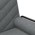 Miniatyrbillede 9 af 11: vidaXL sovesofa med armlæn stof mørkegrå
