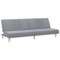 Miniatyrbillede 3 af 11: vidaXL sovesofa stof lysegrå