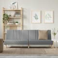 Miniatyrbillede 2 af 11: vidaXL sovesofa stof lysegrå