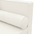 Miniatyrbillede 7 af 9: vidaXL chaiselong med hynder og bolster kunstlæder cremefarvet