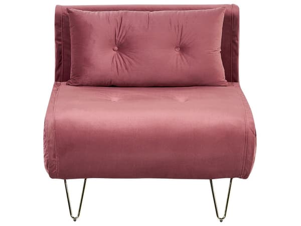 Soffgrupp Rosa Sammet 2-sits 3-sits Knappar Tuftad Kuddar Rundade Armstöd Glam Vardagsrum