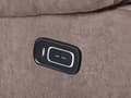 Miniatyrbillede 10 af 11: Sofa Grå Polyester 5 Personers Hjørnesofa med Elektrisk Recliner Justerbar Biografsofa med USB-port Drikkeholder Sovefunktion