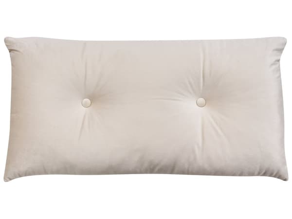Vuodesohva vaalea beige 85 x 80 x 81 cm sametti rauta yhdelle säädettävä nappikoristelu