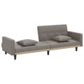 Miniatyrbillede 6 af 11: vidaXL sovesofa med hynder stof gråbrun