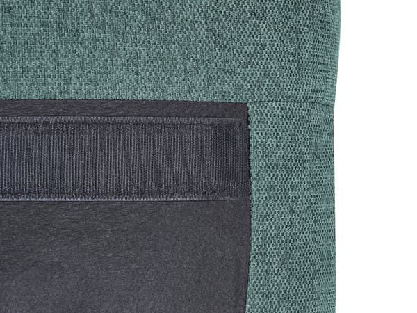 Sofa Grønn Stoff Møbeltrekk Gull Ben 2-seter Lenestol Retro