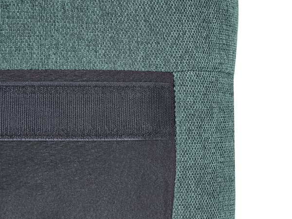 Soffa Grön Tygklädsel Guldben 2-sits Retro