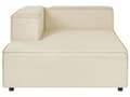 Pikkukuva 5 / 11: Kulmasohva beige kahdelle pellavaverhoilu oikea rahi modulaarinen moderni skandinaavinen
