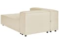 Pikkukuva 7 / 11: Kulmasohva beige kahdelle pellavaverhoilu oikea rahi modulaarinen moderni skandinaavinen