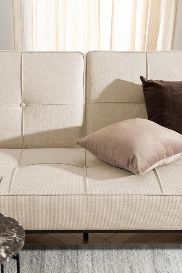 Perugia bäddsoffa beige.