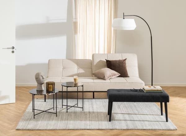 Perugia bäddsoffa beige.