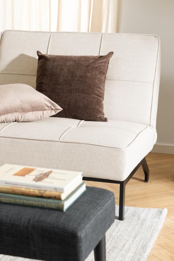 Perugia bäddsoffa beige.