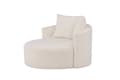 Miniatyrbilde 3 av 6: Kelso sofa Ø116cm 2 seter teddy hvit.
