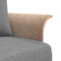 Miniatyrbillede 8 af 11: vidaXL L-formet sovesofa 279x140x70 cm velour lysegrå