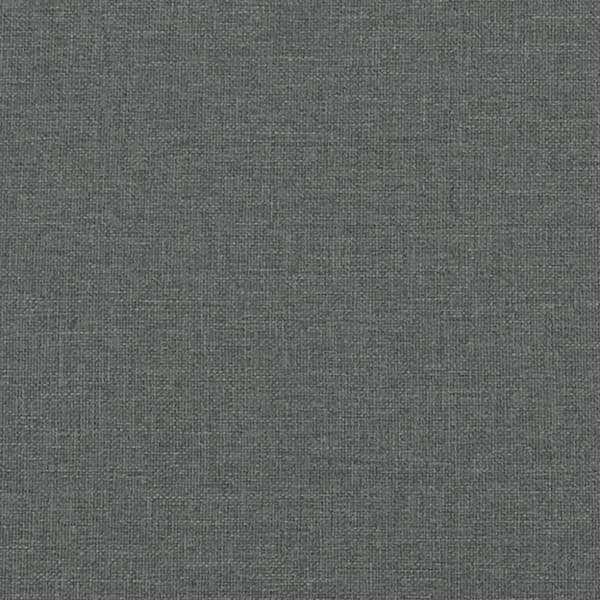 vidaXL L-formad soffa mörkgrå 255x140x70 cm tyg
