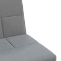 Miniatyrbillede 11 af 11: vidaXL sovesofa med kopholdere stof lysegrå