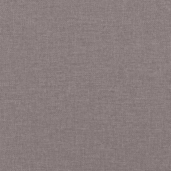 vidaXL Bäddsoffa med armstöd taupe tyg