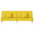 Miniatyrbillede 4 af 11: vidaXL sovesofa stof lysegul
