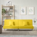 Miniatyrbillede 2 af 11: vidaXL sovesofa stof lysegul