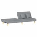 Miniatyrbillede 7 af 11: vidaXL sovesofa stof lysegrå