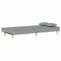 Miniatyrbillede 8 af 11: vidaXL sovesofa stof lysegrå
