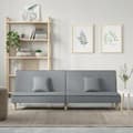 Miniatyrbillede 2 af 11: vidaXL sovesofa stof lysegrå