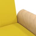 Miniatyrbillede 10 af 11: vidaXL sovesofa med armlæn stof lysegul