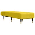Miniatyrbillede 3 af 9: vidaXL chaiselong velour gul