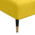 Miniatyrbillede 7 af 9: vidaXL chaiselong velour gul