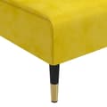 Miniatyrbillede 7 af 9: vidaXL chaiselong velour gul
