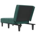Miniatyrbillede 5 af 9: vidaXL chaiselong velour mørkegrøn