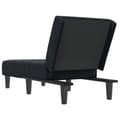 Miniatyrbillede 5 af 9: vidaXL chaiselong velour sort