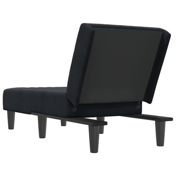 vidaXL chaiselong velour sort