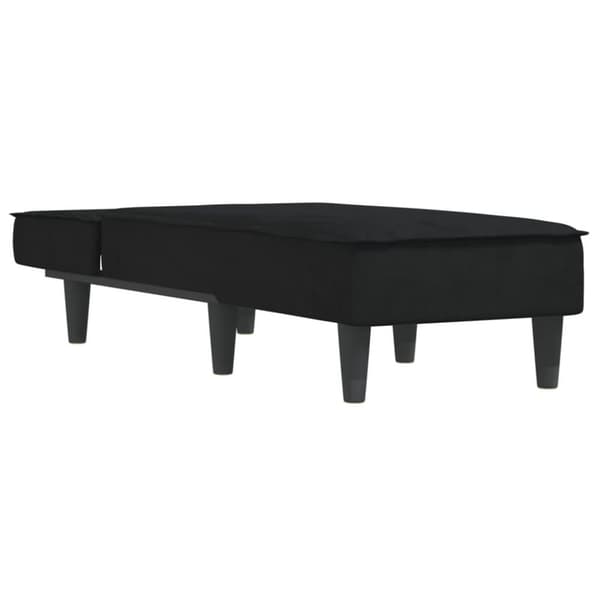 vidaXL chaiselong velour sort