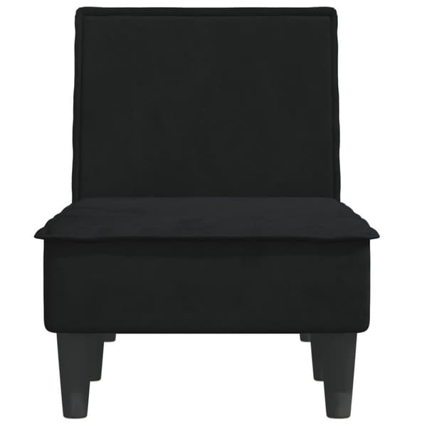 vidaXL chaiselong velour sort