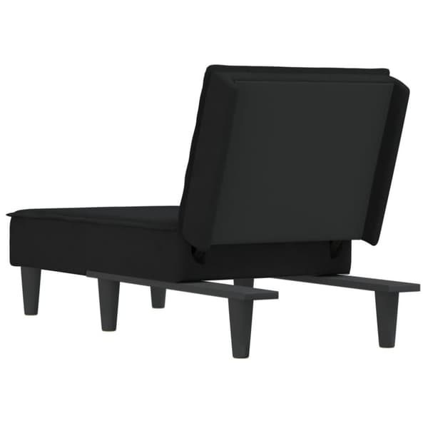 vidaXL chaiselong velour sort