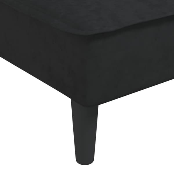 vidaXL chaiselong velour sort