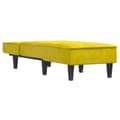 Miniatyrbillede 3 af 9: vidaXL chaiselong velour gul