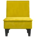 Miniatyrbillede 4 af 9: vidaXL chaiselong velour gul