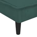 Miniatyrbillede 7 af 9: vidaXL chaiselong velour mørkegrøn