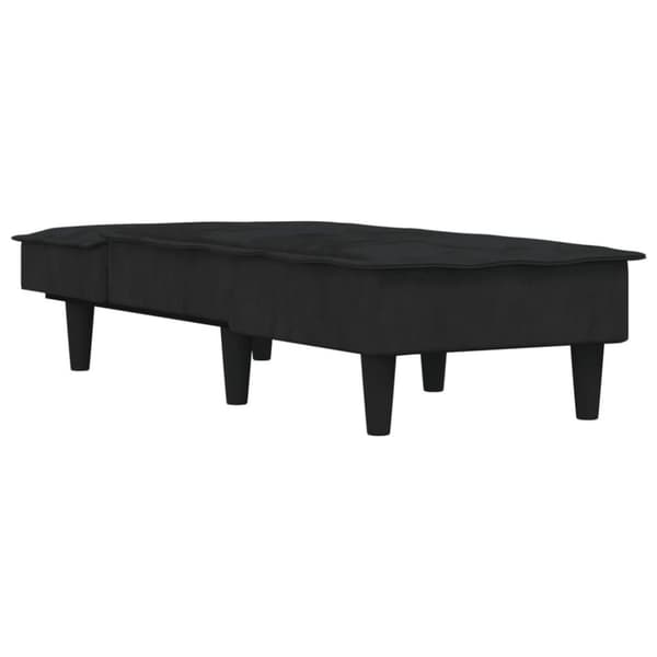 vidaXL chaiselong velour sort