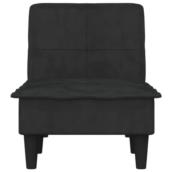 vidaXL chaiselong velour sort