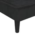 Miniatyrbillede 7 af 9: vidaXL chaiselong velour sort