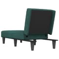 Miniatyrbillede 5 af 9: vidaXL chaiselong velour mørkegrøn