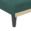 Miniatyrbillede 7 af 9: vidaXL chaiselong velour mørkegrøn