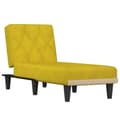 Miniatyrbillede 1 af 9: vidaXL chaiselong velour gul